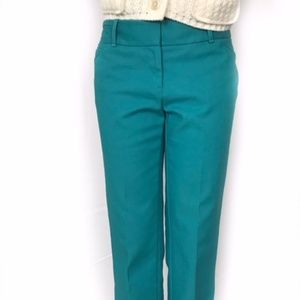 White House Black Market Turquoise Slacks